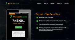 Desktop Screenshot of motherclock.com